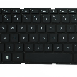 Keyboard HP Pavilion 15-A 15-N 15-E 15-R 15-F 15-D 250 G2 250 G3 255 G3 US BLACK Without Frame and with horizontal ENTER