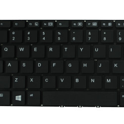 Keyboard HP ProBook 450 G0 450 G1 450 G2 470 G0 470G2  455 470 G1 US BLACK with horizontal ENTER (without frame)