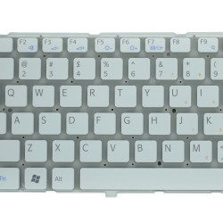Keyboard Sony Vaio VPC-EA VPC-EA21FD VPC-EA33FD VPC-EA4S1E/V VPC-EA36FX VPC-EA290X US WHITE with horizontal ENTER