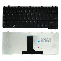 Keyboard Toshiba Satellite T130 U400 U405 U500 / Portege M800 M801 M900 M910 UK BLACK