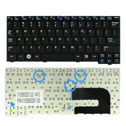 Keyboard Samsung NC10 D10 NP-NC10 N108 N110 N127 N128 N130 N135 N138 N140 US BLACK