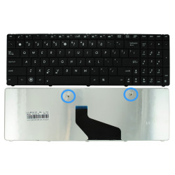 Keyboard Asus A53 A53B A53BE A53BE A73 A73B A73TA K53 K53BE K53E-1A X53U X73CBE X73TK US BLACK