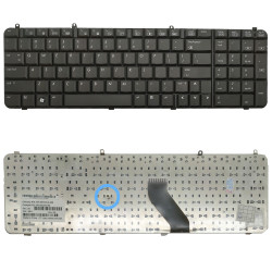 Keyboard HP DV9000 DV9100 DV9200 DV9300 DV9400 DV9500 DV9600 DV9700 DV9800 DV9900 US BLACK
