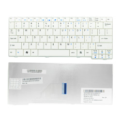 Keyboard Acer Aspire One A110 A110X A150 A150L D150 D210 D250 P531 ZG5 ZG8 US WHITE