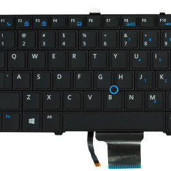 Keyboard Dell Latitude E7440 E7420 E7240 14-7000 12-7000 US BLACK with Trackpad