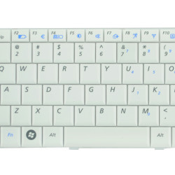 Keyboard Samsung NC10 D10 NP-NC10 N108 N110 N127 N128 N130 N135 N138 N140 US WHITE