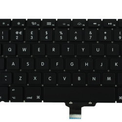 Keyboard Apple Macbook Pro 13.3 A1278 MB990 MC371 MC723 MD313 US BLACK with vertical ENTER