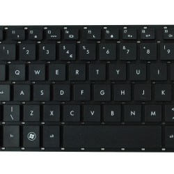 Keyboard HP Probook 4410S 4411S 4416S 4510S 4515S 4710S 4750S UK BLACK with vertical ENTER