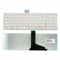 Keyboard Toshiba Satellite C850 C855 C855D L850 L850D L855 L855D L870 P850 US WHITE