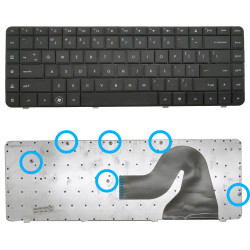 Keyboard HP Compaq Presario CQ56 CQ-100 CQ62 CQ62-200 G56 G56-100 G62 G62-A US BLACK