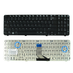 Keyboard HP Compaq CQ61 CQ61-200 CQ61-320CA G61 G61-100 G61-336NR G61-632NR US BLACK