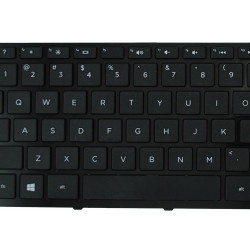 Keyboard HP Pavilion 15-A 15-N 15-E 15-R 15-F 15-D 250 G2 250 G3 255 G3 US BLACK With Frame