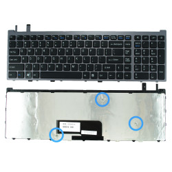 Keyboard Sony Vaio VGN-AW VGN-AW11M VGN-AW21S/B VGN-31S VGN-AW90US VGN-360J US BLACK