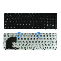 Keyboard HP Sleekbook 15-B 15-B000 15-B100 15-B051ER 15-B051SR 15-B052ER US BLACK With Frame