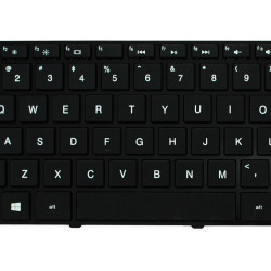 Keyboard HP Sleekbook 15-B 15-B000 15-B100 15-B051ER 15-B051SR 15-B052ER US BLACK With Frame