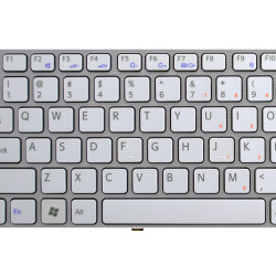 Keyboard Sony Vaio VGN-NW VGN-NW11S VGN-NW21MF/S VGN-NW120J VGN-NW280F US GREY-WHITE