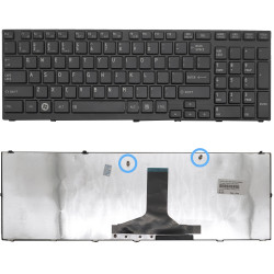 Keyboard Toshiba Satellite P750 P770 P775 A660 A665 / Qosmio X770 X775 US BLACK