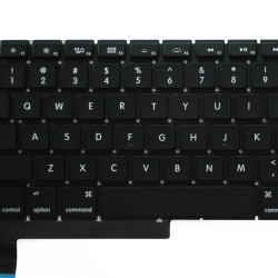 Keyboard Apple Macbook Pro 15 A1286 2009 2010 2011 2012 US BLACK with horizontal ENTER