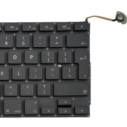 Keyboard Apple Macbook Pro 15 A1286 2009 2010 2011 2012 UK BLACK with vertical ENTER