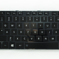 Keyboard Toshiba Satellite L40D-A C40-A C40D-A C40T-A C45-A C45D-A L40-A S40-A S40D-A US BLACK