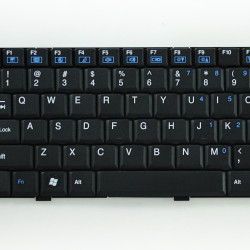 Keyboard Turbo-X Clevo M720 M72 US BLACK