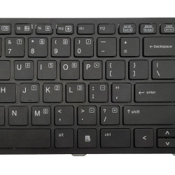 Keyboard HP ProBook 6460B 6465B / EliteBook 8460P 8460W 8470P US BLACK With FRAME NO Track Point