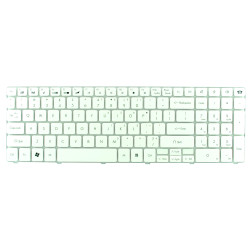 Keyboard Acer Aspire 5741G 5749 5230 5236 5236G 5738 5810 5742G 7741G 7750 TM81 TM82  TM86 US WHITE with horizontal ENTER