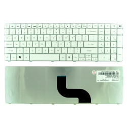 Keyboard Acer Aspire 5741G 5749 5230 5236 5236G 5738 5810 5742G 7741G 7750 TM81 TM82  TM86 US WHITE with horizontal ENTER