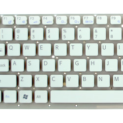 Keyboard Sony Vaio VPC-CB VPC-CB15 VPC-CB17 VPC-CB19 VPC-CB28 VPC-CB48FJ US WHITE with horizontal ENTER