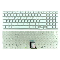 Keyboard Sony Vaio VPC-CB VPC-CB15 VPC-CB17 VPC-CB19 VPC-CB28 VPC-CB48FJ US WHITE with horizontal ENTER