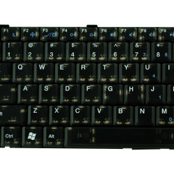Keyboard Fujitsu Amilo LI1718 LI1720 LI2727 LI2732 LI2735 US BLACK