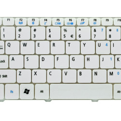 Keyboard Acer Aspire One 521 522 532H 533 D255 D257 D260 D270 AO532 US WHITE