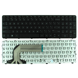 Keyboard HP Pavilion 17-E 17-E000 17-E025ER 17-E100 17-E150US 17-N US BLACK With frame