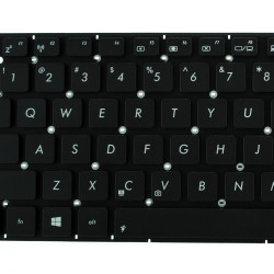Keyboard Asus X555 X555L X555LB X555U X555B X555UA US BLACK with horizontal ENTER