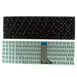 Keyboard Asus X555 X555L X555LB X555U X555B X555UA US BLACK with horizontal ENTER