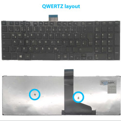 German  Keyboard Toshiba Satellite A50-A M50-A C70-A C75 S55 C75D-A S50-A L50-A L55 L75 M50 L70-B L75-B DE BLACK
