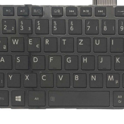 German  Keyboard Toshiba Satellite A50-A M50-A C70-A C75 S55 C75D-A S50-A L50-A L55 L75 M50 L70-B L75-B DE BLACK