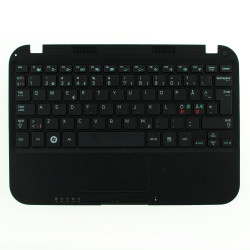 Keyboard Samsung NP-N310 US BLACK With Frame Palmrest Touchpad