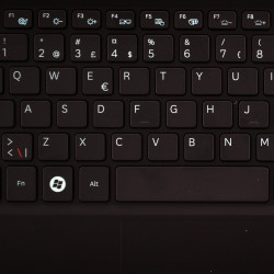 Keyboard Samsung NP-N310 US BLACK With Frame Palmrest Touchpad