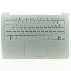 Keyboard Sony Vaio SVF13 US SILVER With Backlight Frame Palmrest Touchpad