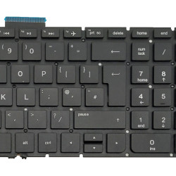 Keyboard HP Pavilion 15-AB 15-AK 15-AU 15-BC 15-AW 17-G / Omen 17-W 17-W000 17-W100 UK BLACK with vertical ENTER