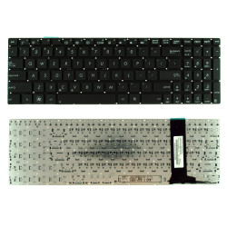 Keyboard Asus N56 G56 N56J N56VJ R500 R500VD R500VM R505 / ZenBook U500VZ US BLACK with horizontal ENTER