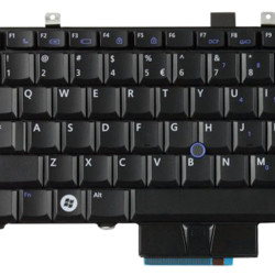 Keyboard Dell Latitude E6400 E6410 E6500 E6510 E6400 E6410 E6510 US BLACK with Trackpoint