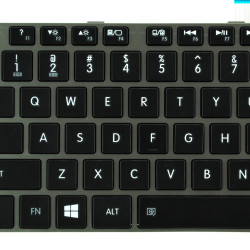Keyboard Toshiba Satellite C70-A C75-A C75D L70 L75D L50-A S50D S75 S75-A US GREY-BLACK