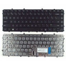 Keyboard HP Envy UltraBook 4-1000 4-1150er / SleekBook 6-1000 6-1255er US BLACK With Frame