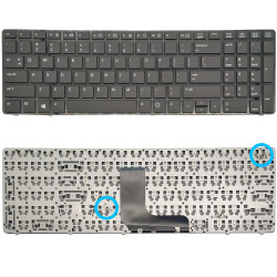 Keyboard HP Elitebook 8560P 8570P 8560B / Probook 6560B 6565B 6560P 6570B US BLACK