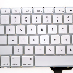 Keyboard Apple MacBook Pro 13 A1342 / MacBook 13 MC207 MC516 US WHITE with horizontal ENTER