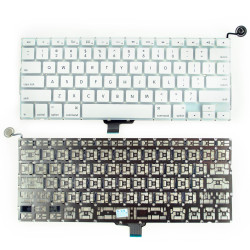 Keyboard Apple MacBook Pro 13 A1342 / MacBook 13 MC207 MC516 US WHITE with horizontal ENTER