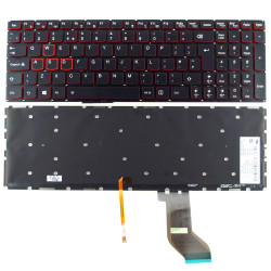 Keyboard Lenovo IdeaPad Y700-15ISK Y700-15ACZ Y700-15ISE UK BLACK With Backlight and vertical ENTER