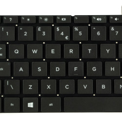 Keyboard HP Stream 11 11-d 11-g 11-n 11-AA 11-P015WM X360 UK BLACK with vertical ENTER
